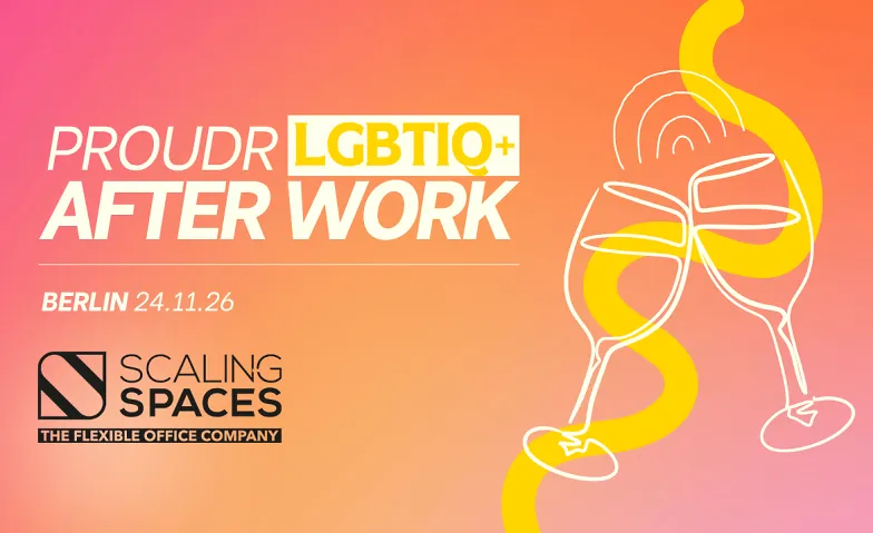 Proudr LGBTIQ+ After Work Berlin, Divers, Scaling Spaces - Comeniushof