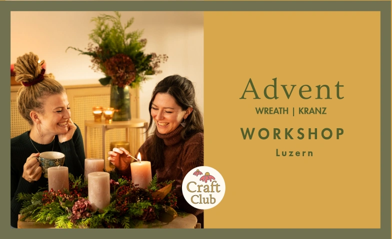 Advent Wreath Workshop, Cours & Séminaires / Loisirs & Hobby, Cafe Tacuba Neustadt