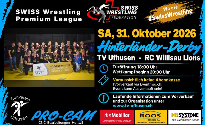 Ringerderby TV Ufhusen - RC Willisau Lions