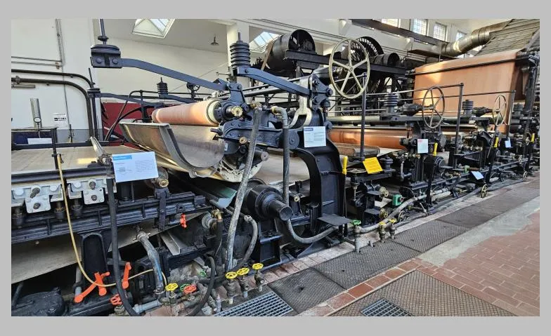 Event-Image for 'Historische Papiermaschine PM1 Bischofszell Tage der offenen'