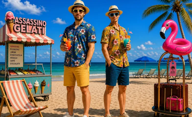 «Hotel Krimini» mit Remo Zumstein und Michael Kuster, Comedy / Comedy & Kabarett, Kirchgemeindehaus Roggwil