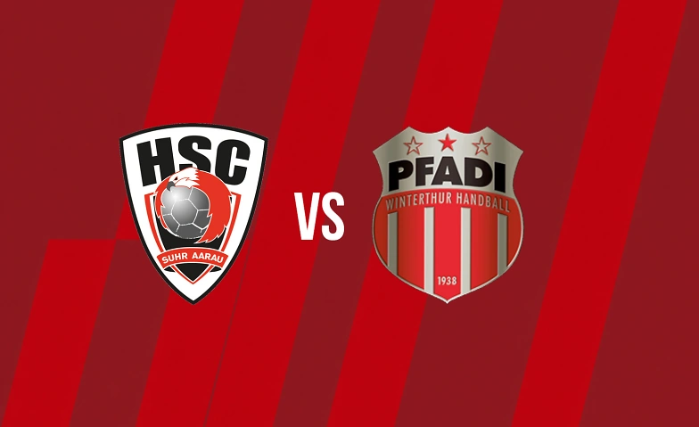 5. Heimspiel HSC Suhr Aarau vs. Pfadi Winterthur Sporthalle Schachen, Schachen 27, 5000 Aarau Billets