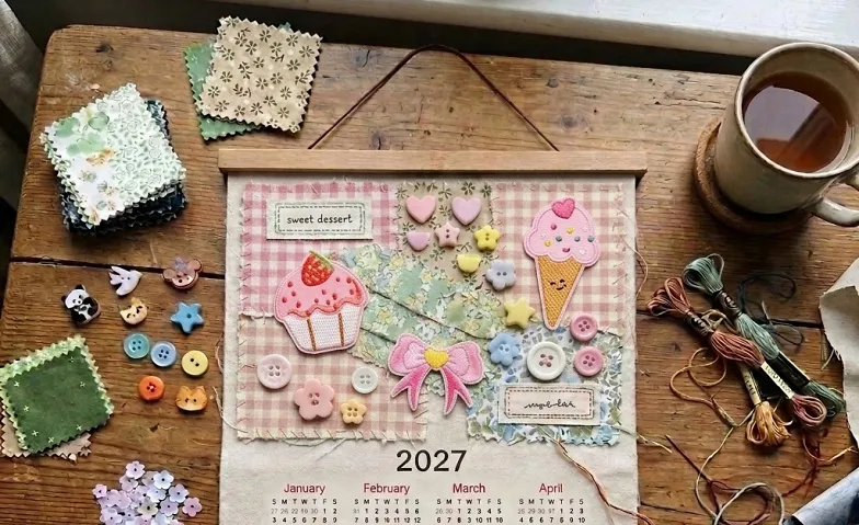 Event-Image for 'Make a cozy linen calendar for 2027 by the lake'
