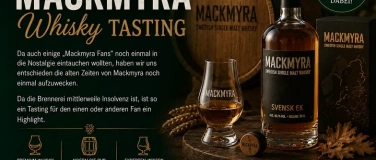 Event-Image for 'MACKMYRA WHISKY TASTING &ndash; ein Abend voller Nostalgie'