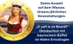 Oktoberfest Schiff im Hafen Ermatingen am Bodensee