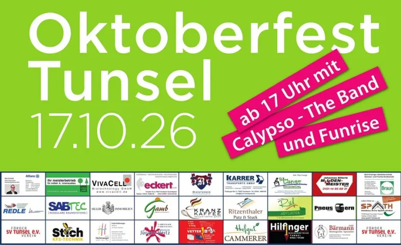 Oktoberfest Tunsel, Volksfeste / Sonstige Feste, Mehrzweckhalle Bad Krozingen-Tunsel