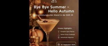 Event-Image for 'Bye Bye Summer - Hello Autmn'