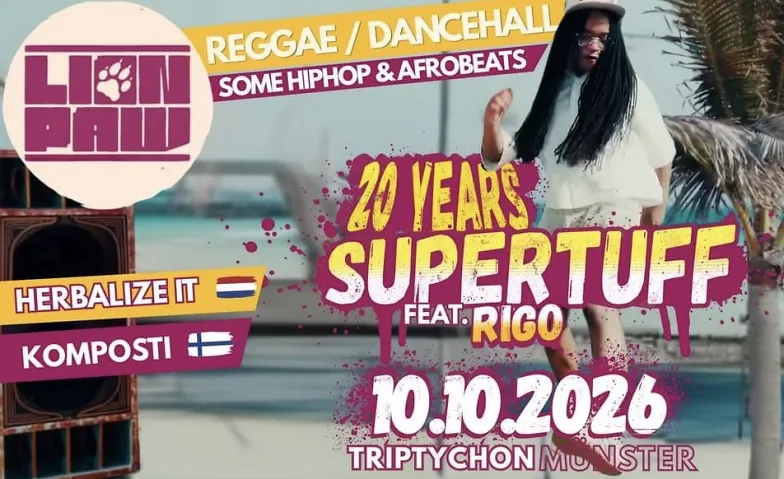 Lion Paw - 20 years of Supertuff!