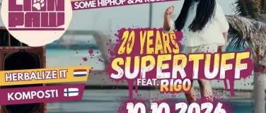 Event-Image for 'Lion Paw - 20 years of Supertuff!'