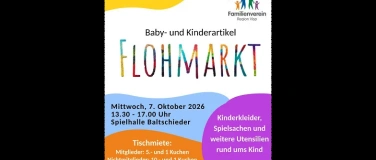Event-Image for 'Baby und Kinderartikel Flohmarkt Herbst/Winter'