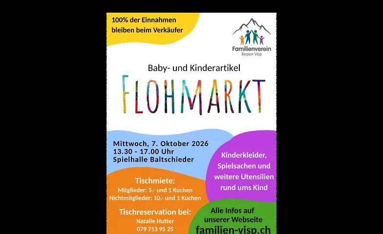 Baby und Kinderartikel Flohmarkt Herbst/Winter