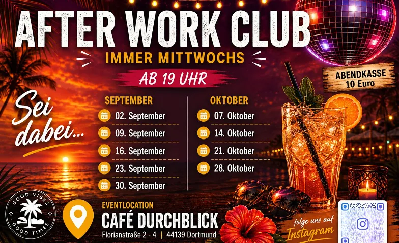 AfterWorkClub mit House, Pop und Rock