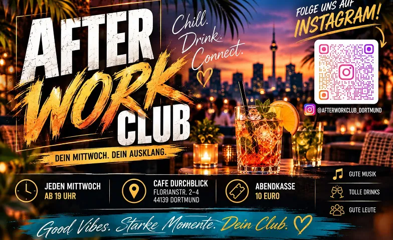 AfterWorkClub mit House, Pop und Rock!