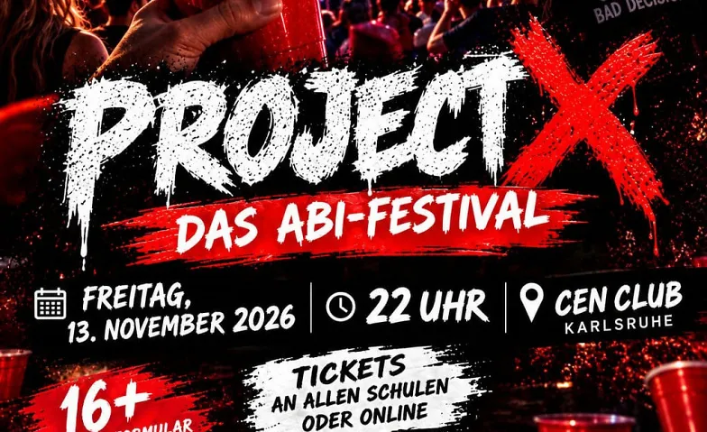 ABI Party XXL, Partys / Sonstige Partys, Waldstr. 32