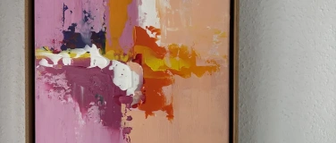 Event-Image for 'WORKSHOP Spachteltechnik auf 30x40cm Leinwand mit Acryl'