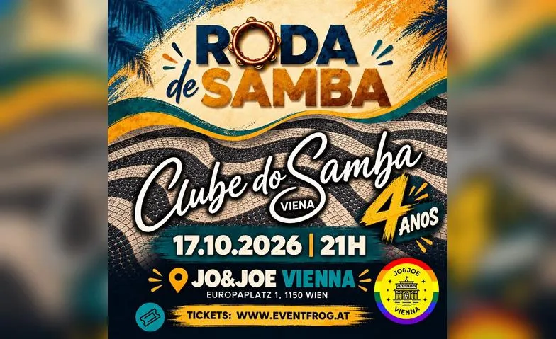 4 anos Roda de Samba Clube do Samba Viena, Concerts / Latin music, JO&JOE Vienna