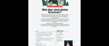 Event-Image for 'Wie klar sind deine Grenzen?'