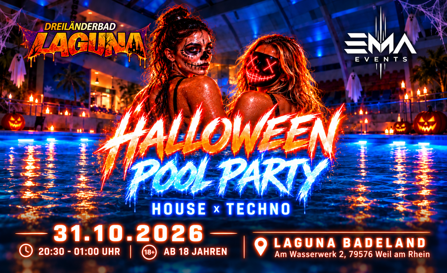 Laguna Halloween Pool Party