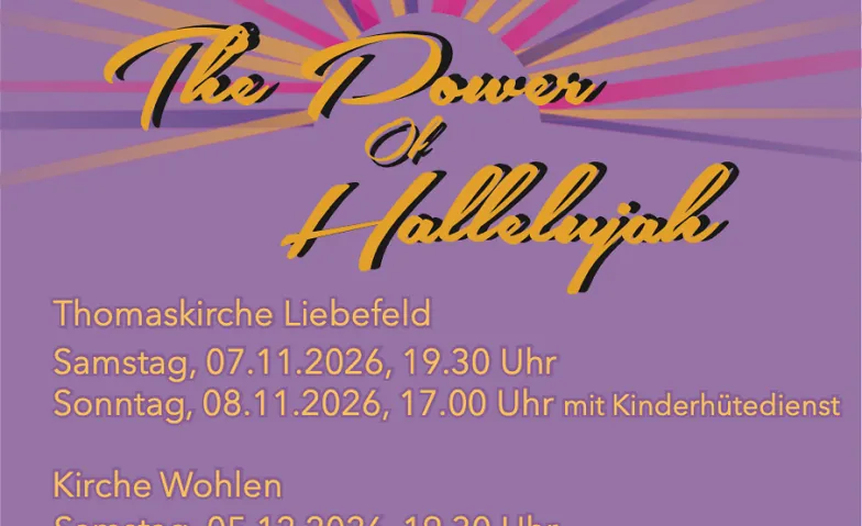 Event-Image for 'The Power of Halleluja'
