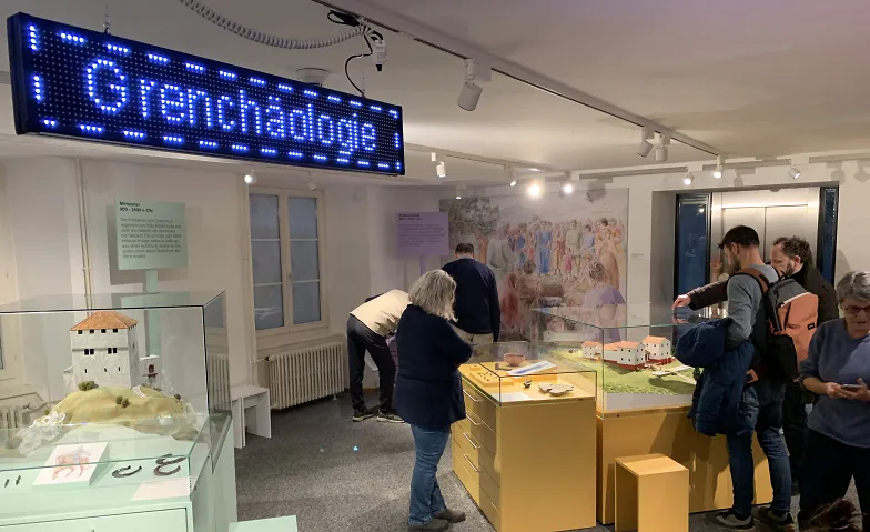 Grench­äologie. Vom Schalen­stein zur Ritterburg, Guided tours & lectures / Guided tour, Museum Grenchen