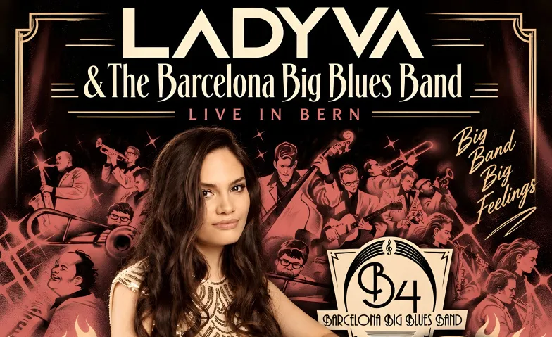 Ladyva & The Barcelona Big Blues Band – Live in Bern