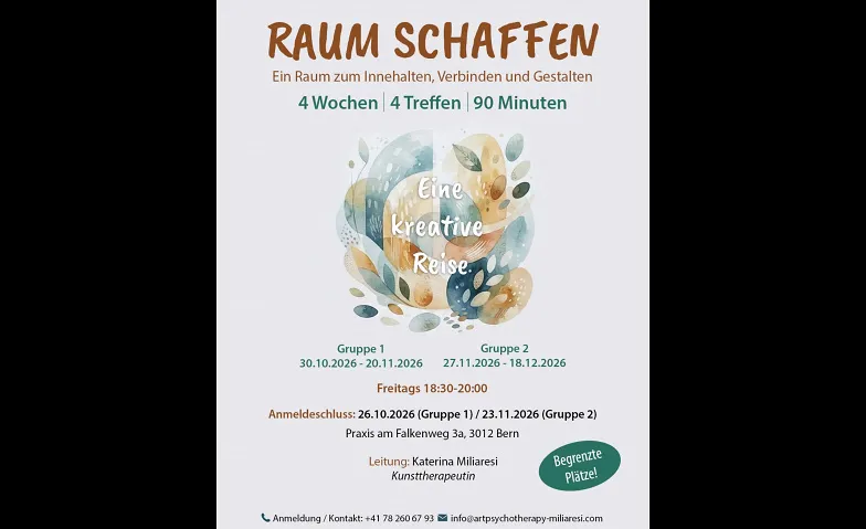 Event-Image for 'Raum schaffen - Innehalten, Verbinden, Gestalten'