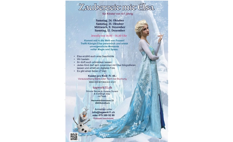 Event-Image for 'Zauberzeit mit Elsa'