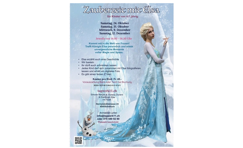Zauberzeit mit Elsa