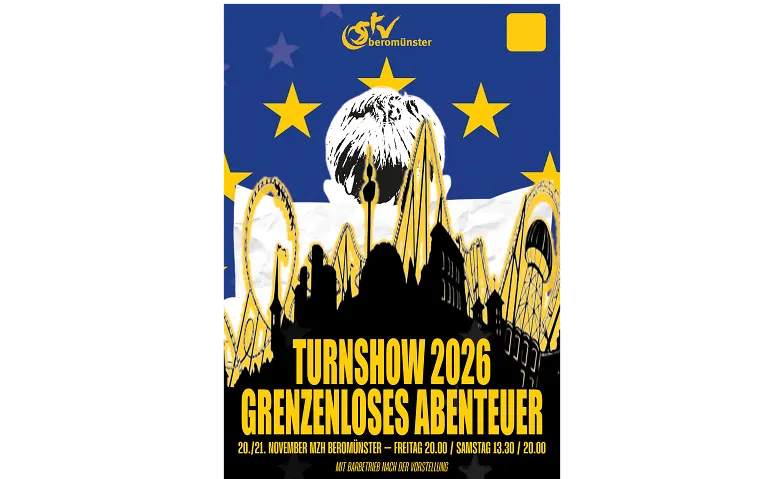 Turnshow Berom&uuml;nster Grenzenloses Abenteuer Tickets