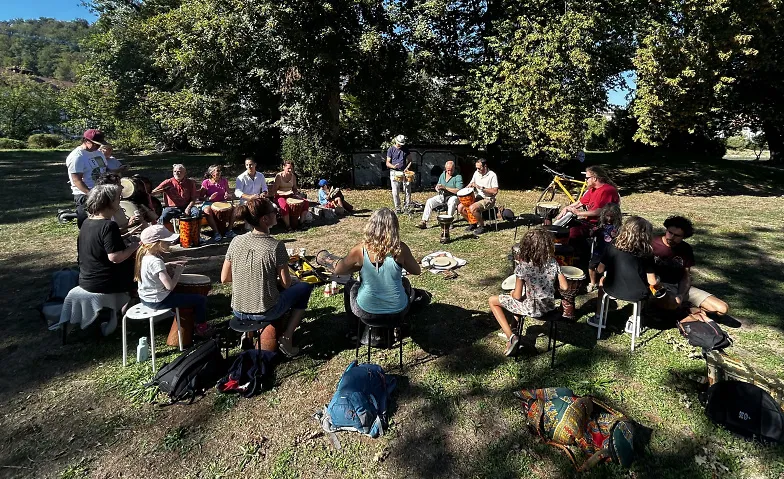 offener Drum Circle