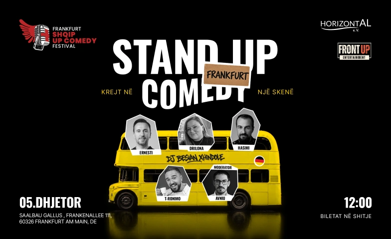 Shqip Up Comedy Festival - Frankfurt Edition, Theater & Bühne / Theater, Saalbau Gallus