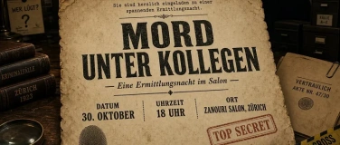 Event-Image for 'ZANOURI Mystery Party-Mord unter Kollegen'