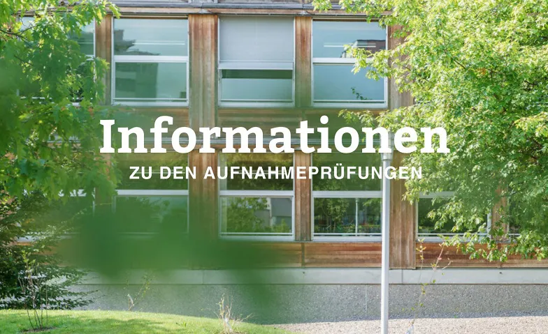 Event-Image for 'Informationen zur Aufnahmepr&uuml;fung 2027'