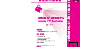 Event-Image for 'Auditions for Wet Cement by Darrel Draper'