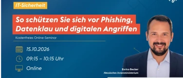 Event-Image for 'So sch&uuml;tzen Sie sich vor Phishing und digitalen Angriffen'