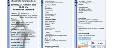 Event-Image for 'Jahreskonzert CantaGaudio, Sch&ouml;nste Tanzmelodien'