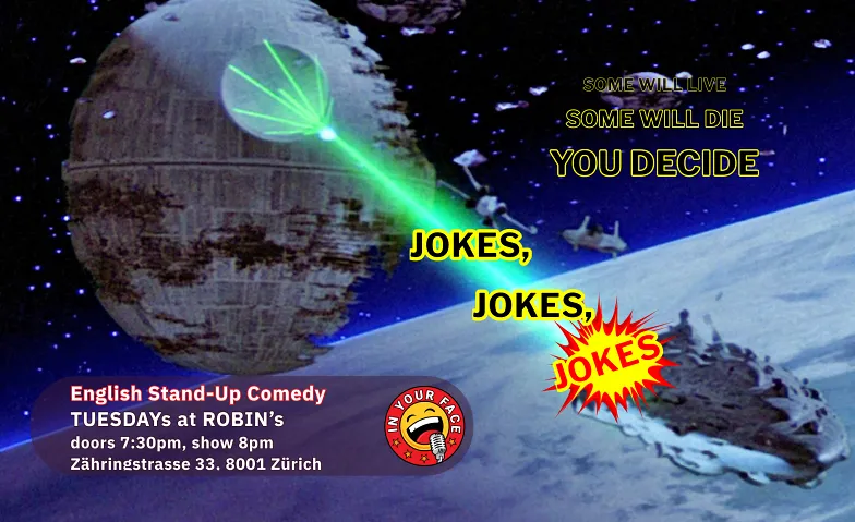 Jokes, Jokes, Jokes - English Stand-up comedy show