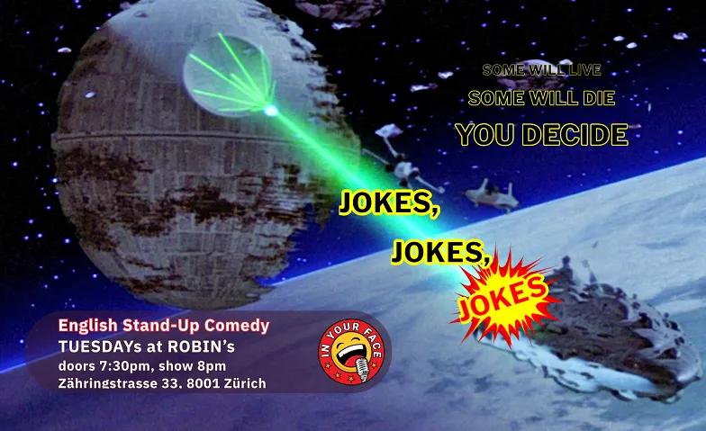 Event-Image for 'Jokes, Jokes, Jokes - English Stand-up comedy show'