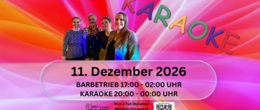 Event-Image for 'Karaoke im Wyns Pub Wynental 2026 6.0'