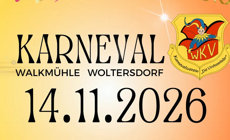 Karneval Eröffnungsveranstaltung, Fasnacht / Fasching / Karneval / Party, Walkmühle