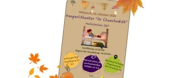 Event-Image for 'Kasperlitheater "Dr Chuechedieb" - Herbstanlass'