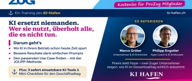 Event-Image for 'Ein KI Training f&uuml;r Zuger Unternehmen'