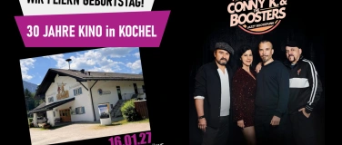 Event-Image for 'Jubil&auml;umsfeier 30 Jahre Kino in Kochel'