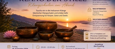 Event-Image for 'Klangbad mit tibetischen Klangschalen'
