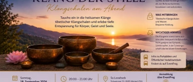 Event-Image for 'Klangbad mit tibetischen Klangschalen'