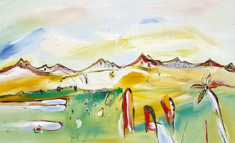Vernissage mit Bildern von Gioni Defuns 