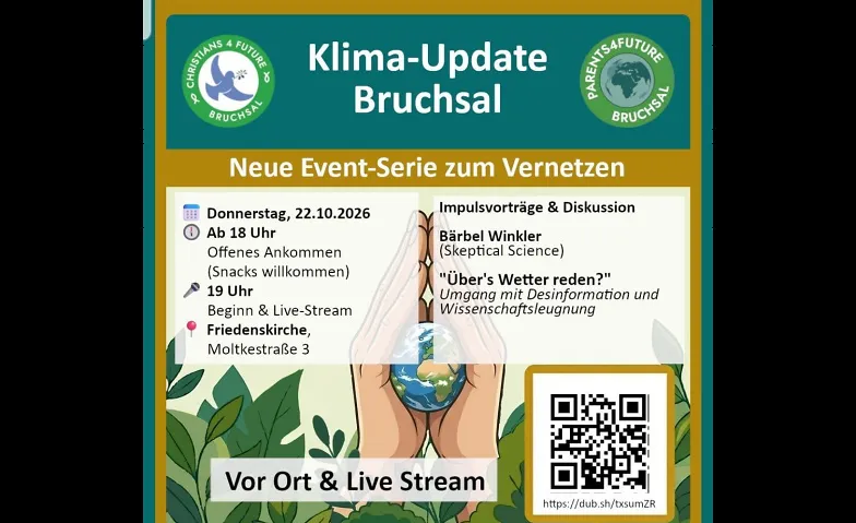 Übers Wetter reden? Vortragsabend über Desinformation