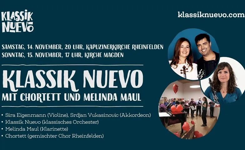 Klassik Nuevo mit Chortett und Melinda Maul