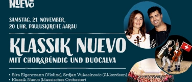 Event-Image for 'Klassik Nuevo mit chor&b&uuml;ndig und DuoCalva'