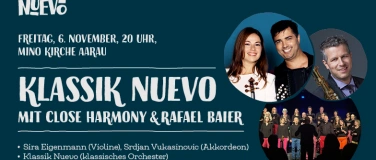 Event-Image for 'Klassik Nuevo mit Close Harmony und Rafael Baier'